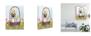Trademark Global Grace Popp Puppy Easter III Canvas Art - 15.5" x 21"